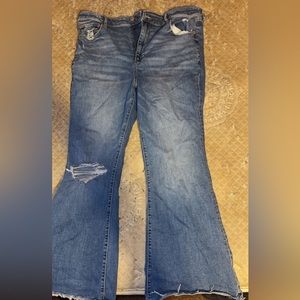 SIZE 18 American Eagle Flare stretch jean